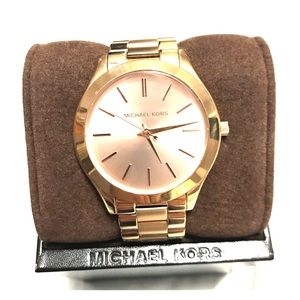 Rose gold Michael Kors watch